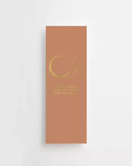Stardust soul. Heart of gold. Stay magical. - bookmark