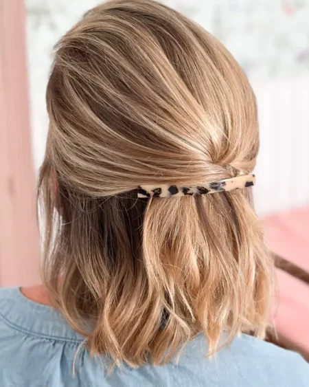 Lange haarspeld Tortoiseshell