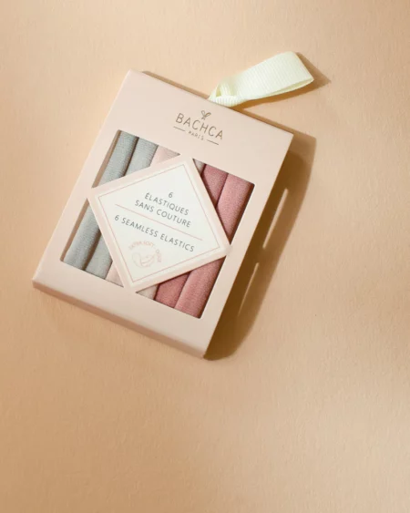 Naadloze elastiekjes kleur - set van 6